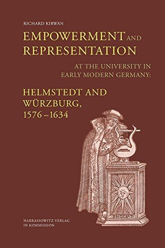 Empowerment and Representation at the University in Early Modern Germany book cover